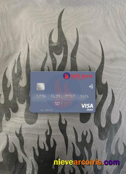 Malawi NBS Bank visa debit card photolook